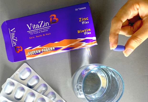 VitaZin B Tablet: Your Daily Dose of Skin, Hair, and Nail Wellness